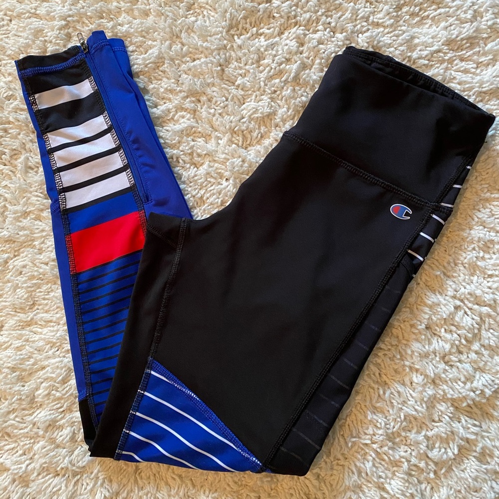 Champion leggings size small multicolored